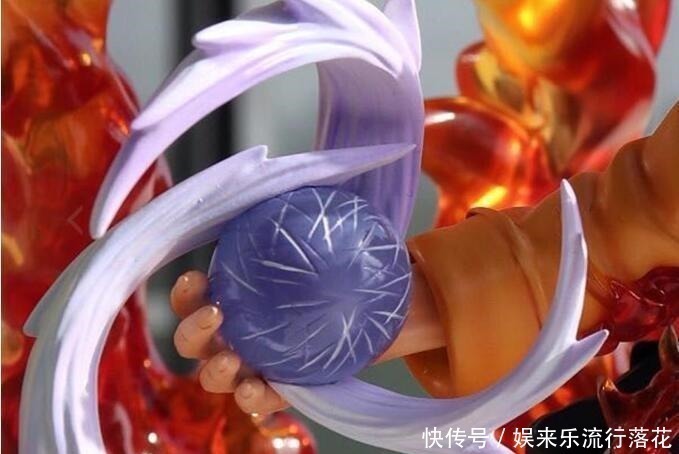 尾巴|火影一尾化鸣人手办,螺旋丸特效逼真,看脸都不值钱