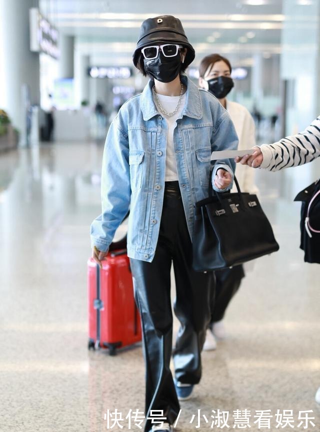 气场|不是皮裤“丑”,是你没穿好!秋冬这样搭显气场,穿出超模魅力