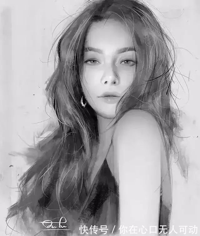 mandy!这三位艺术家的画中女子,楚楚动人,美若天仙