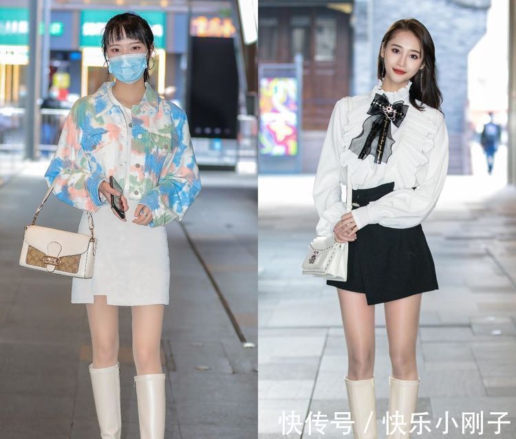 乐福鞋 想要凸显微胖身材优势,光靠喇叭裤是远远不够的,可以试试针织衫