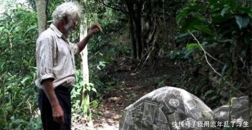 老人独自生活在山里,他用40年的时间,把悬崖变成一个巨大艺术品