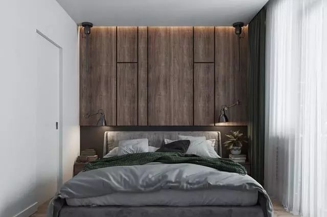 隐形柜|51平一房一厅,隐形门,隐形柜,美观省空间,灯带搭配,美感十足