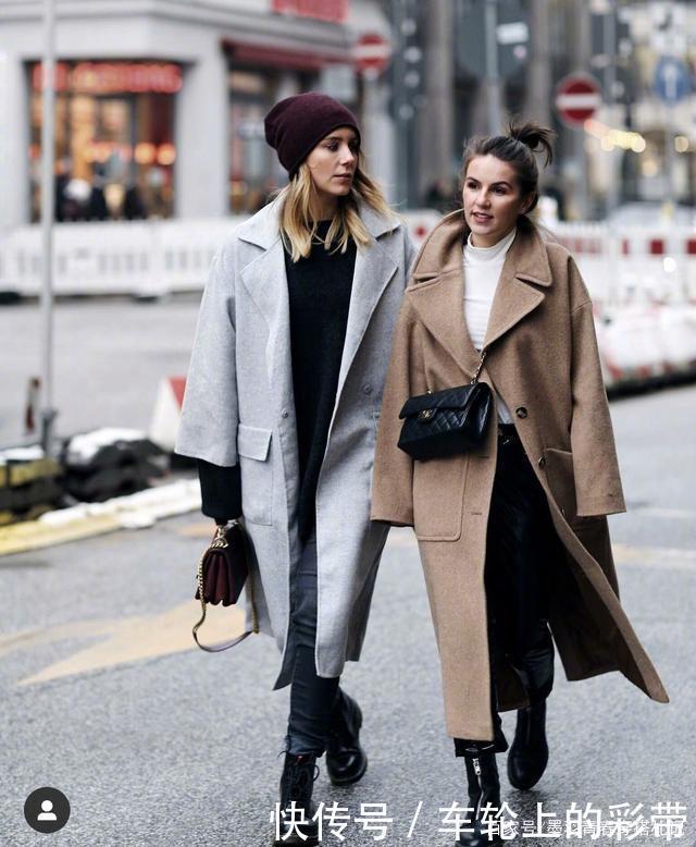 秋冬外套别乱买,一件大衣拯救衣橱,看外国大衣街拍秀保暖又高级