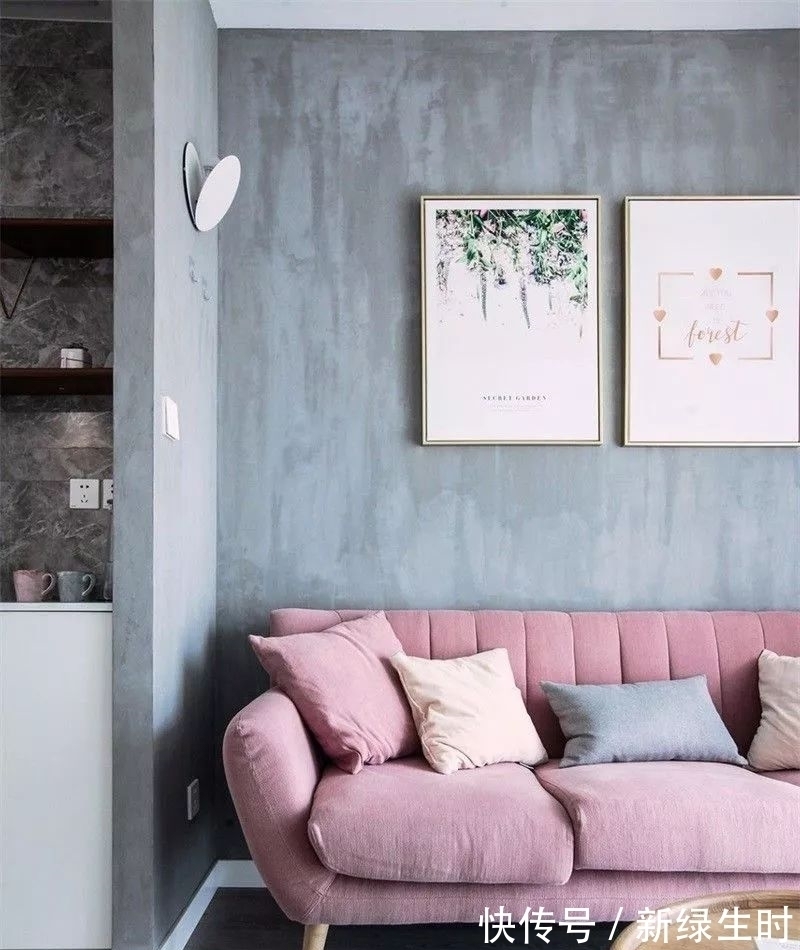 粉色调|80平三居室,这装修太有气质,客厅颜色时尚,年轻人最爱!