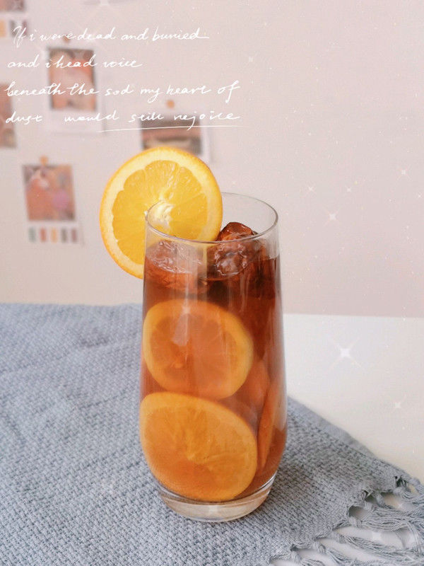 红糖|橙香柠檬红枣茶