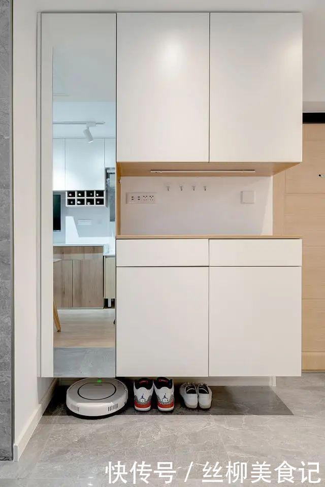玄关|等我换房了,玄关不打柜子,学日本人这样设计,干净利落还美观