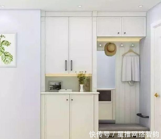实用|原来的玄关设计已经过时了,现在人们都这么装,玄关+鞋凳,实用