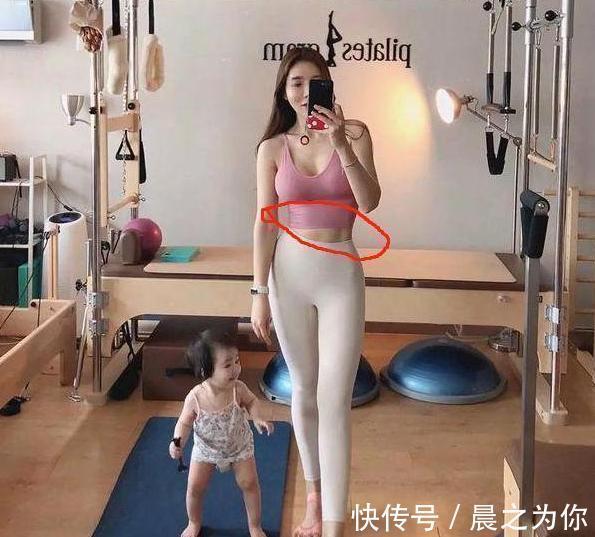 宝宝|90后的宝妈晒娃意外走红,完美身材,惹人羡慕,网友:运动成就了她