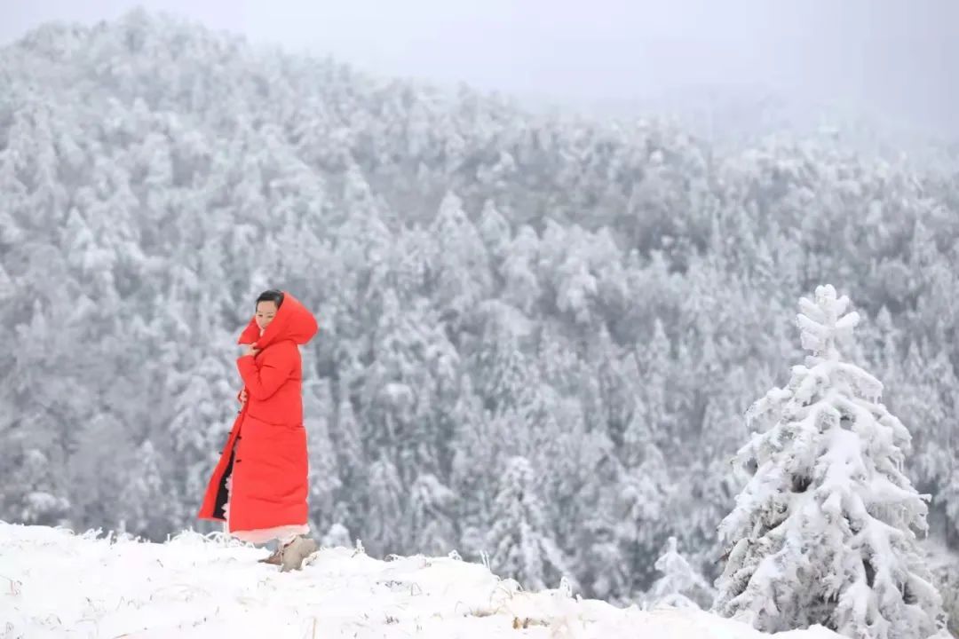 千古神话|千古神话! 天台的天姥山上冰雪等你一万年!