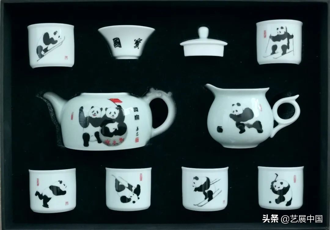 景德镇&蒋昌忠 | 设计创作迎冬奥《国宝大熊猫限量版茶具》二三事