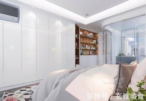 色调|100平现代风极简家,浅色系混搭设计,让整个内景充满浪漫气息