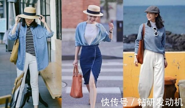 三木博主 三木把优衣库穿得太高级了衬衫+半身裙,T恤+阔腿裤,超优雅!