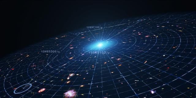 大爆炸后不久一個巨大的星系照亮了宇宙