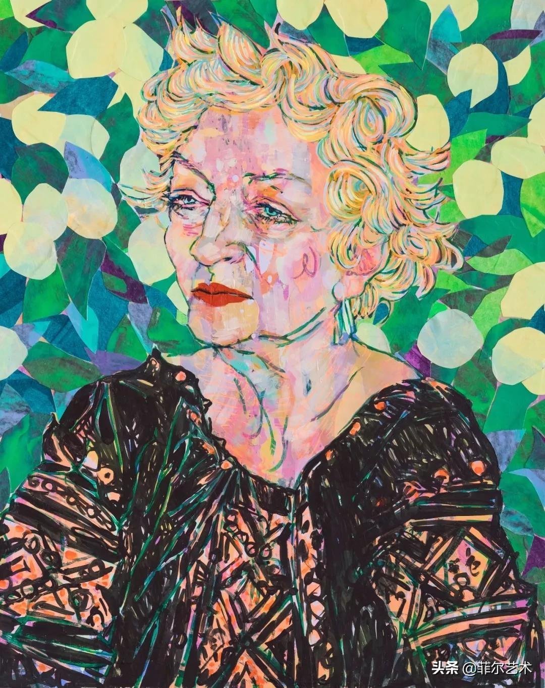 霍普·冈洛夫&美国画家霍普·冈洛夫用平静的笔触描绘强烈的感情