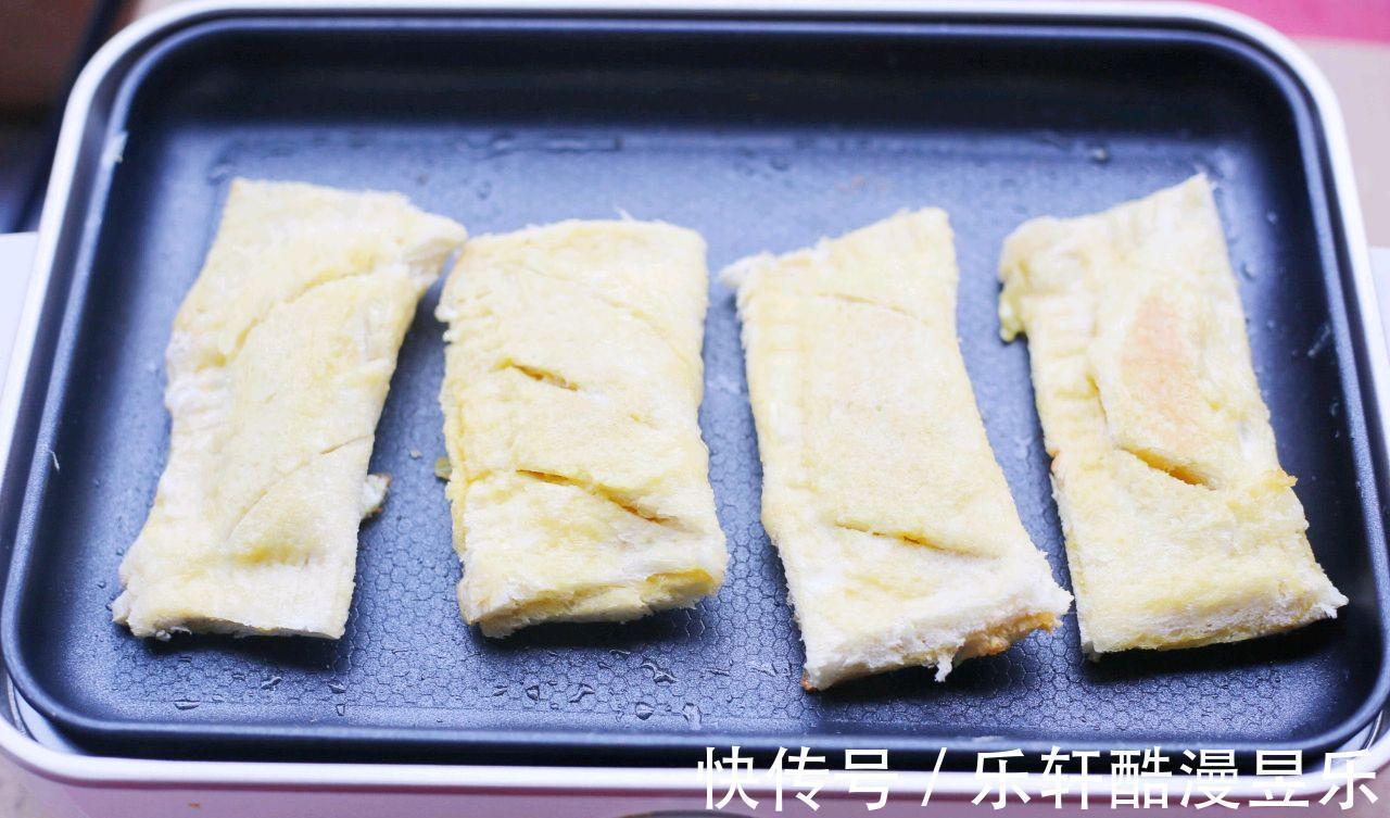 吐司|4片吐司，1个苹果，教你做好吃的苹果派，大人孩子吃不够