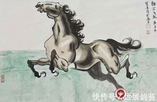 黄贤安|名家风采——画马名家黄贤安艺术欣赏