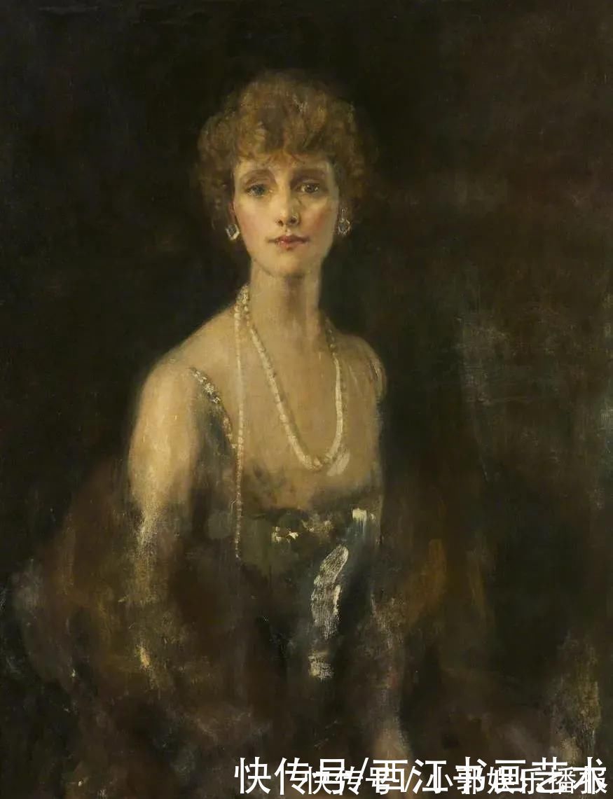 麦克沃伊&有质感的水彩肖像:英国画家亚瑟.麦克沃伊作品选