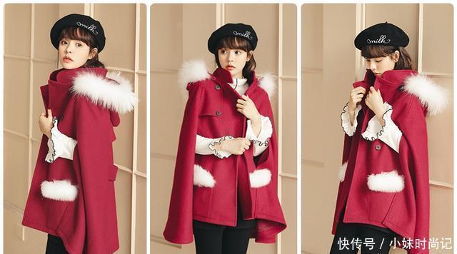 适合150cm到165cm女生冬季穿搭，24套可爱风搭配，显高又时髦