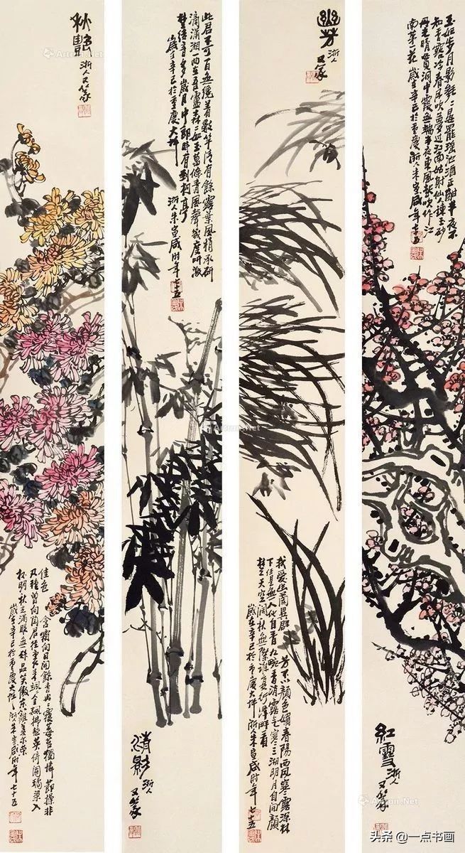 中国画|朱宣咸：善于用画笔与刻刀创作的诗人