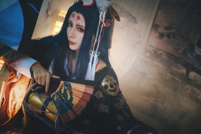 危险|cos：阴阳师玉藻前，表面的美丽，往往让人忘记了危险