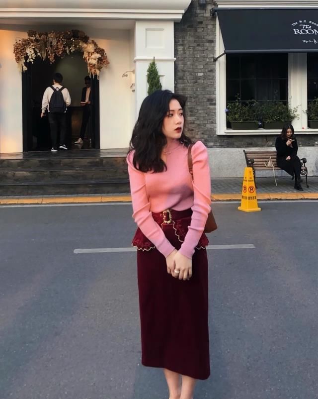毛衣裙 穿“毛衣”的时候,注意3个小细节,轻松打造高级洋气的森系穿搭