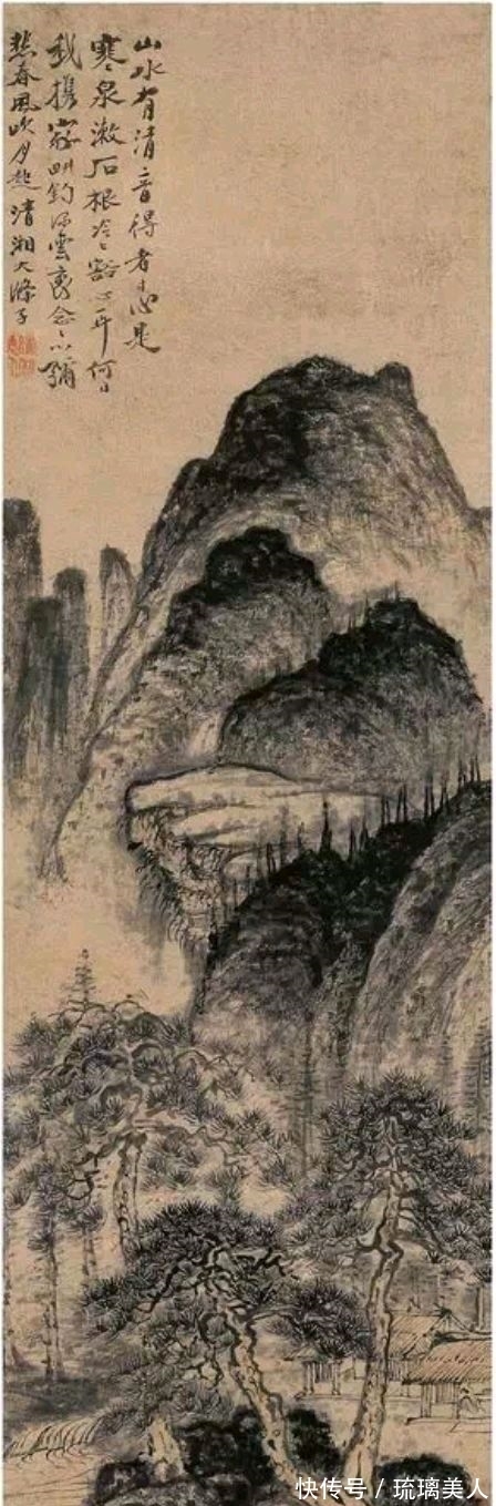 山水画!不摹古,造化于心|石涛山水画