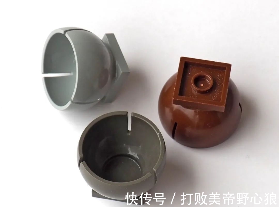 半球|乐高MOC拼搭元素使用分析之:空心半球及六边面板元素