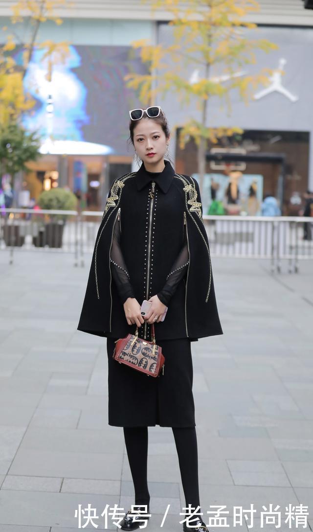 一身黑怎么搭配更时髦? 注意细节表现和层次感, 时髦好看又精致