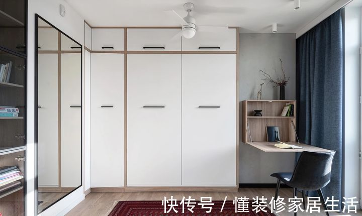 榻榻米|卧室小,我会这样安排床和衣柜,让木工无缝衔接打一起,实用性强