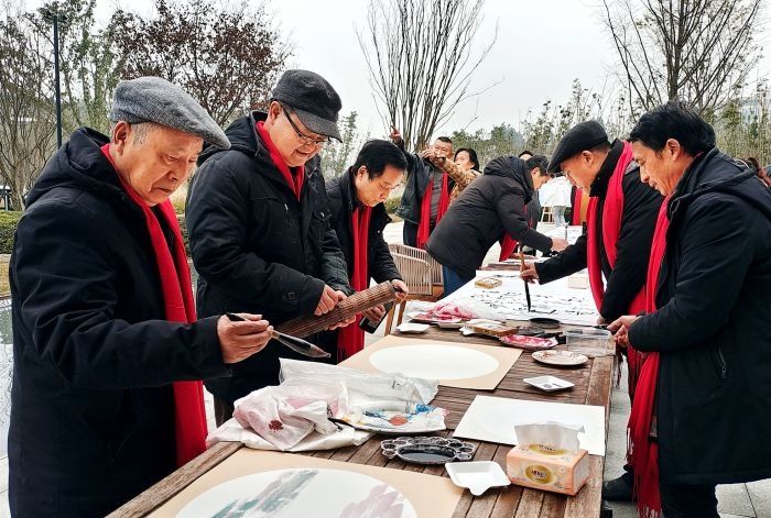 山水画|乐山：三地艺术家为峨眉山医（康）养产业发展添彩