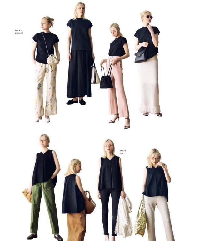 纯白色 秋天的衣服不用买太多!学会用经典款“一衣多穿”,简约还很时髦