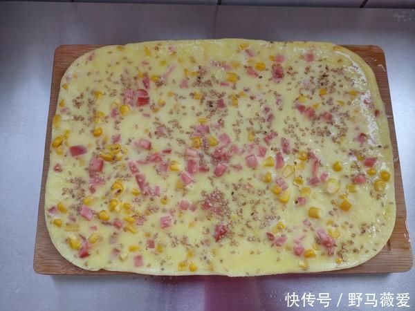 孩子最近就迷它,顿顿早餐嚷着吃,不揉面不擀面,出锅喷香又营养