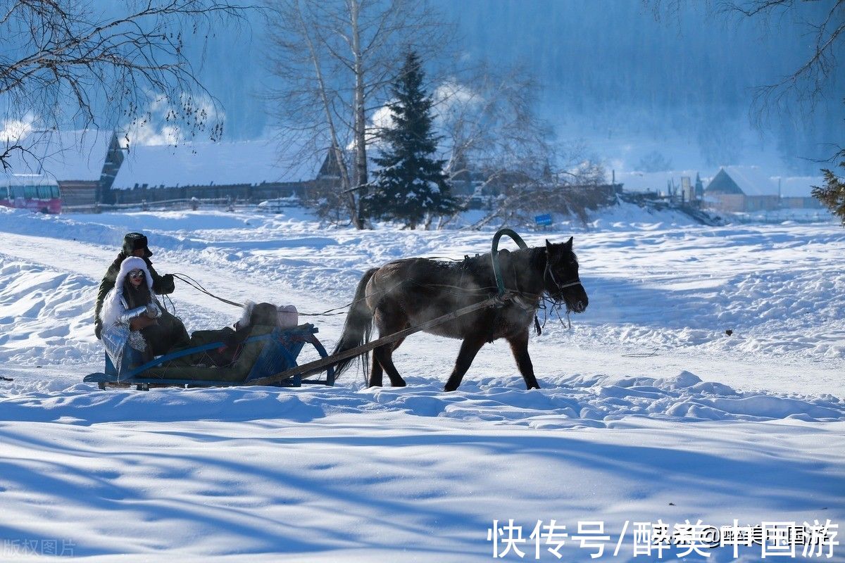 童话世界|冬季来到禾木村看到最美的蘑菇雪景，你去过几个？