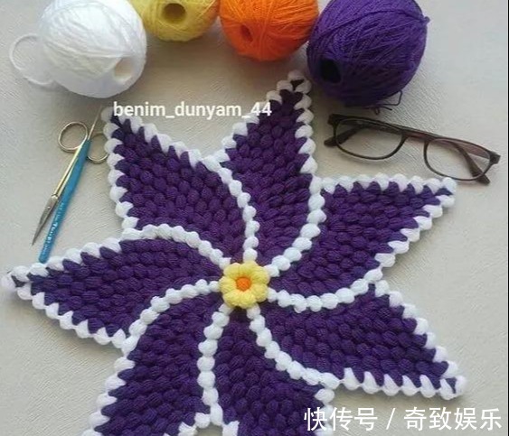 家居|一种针法便钩了这么多家居好物,瞬间让你爱上钩针编织!附教程