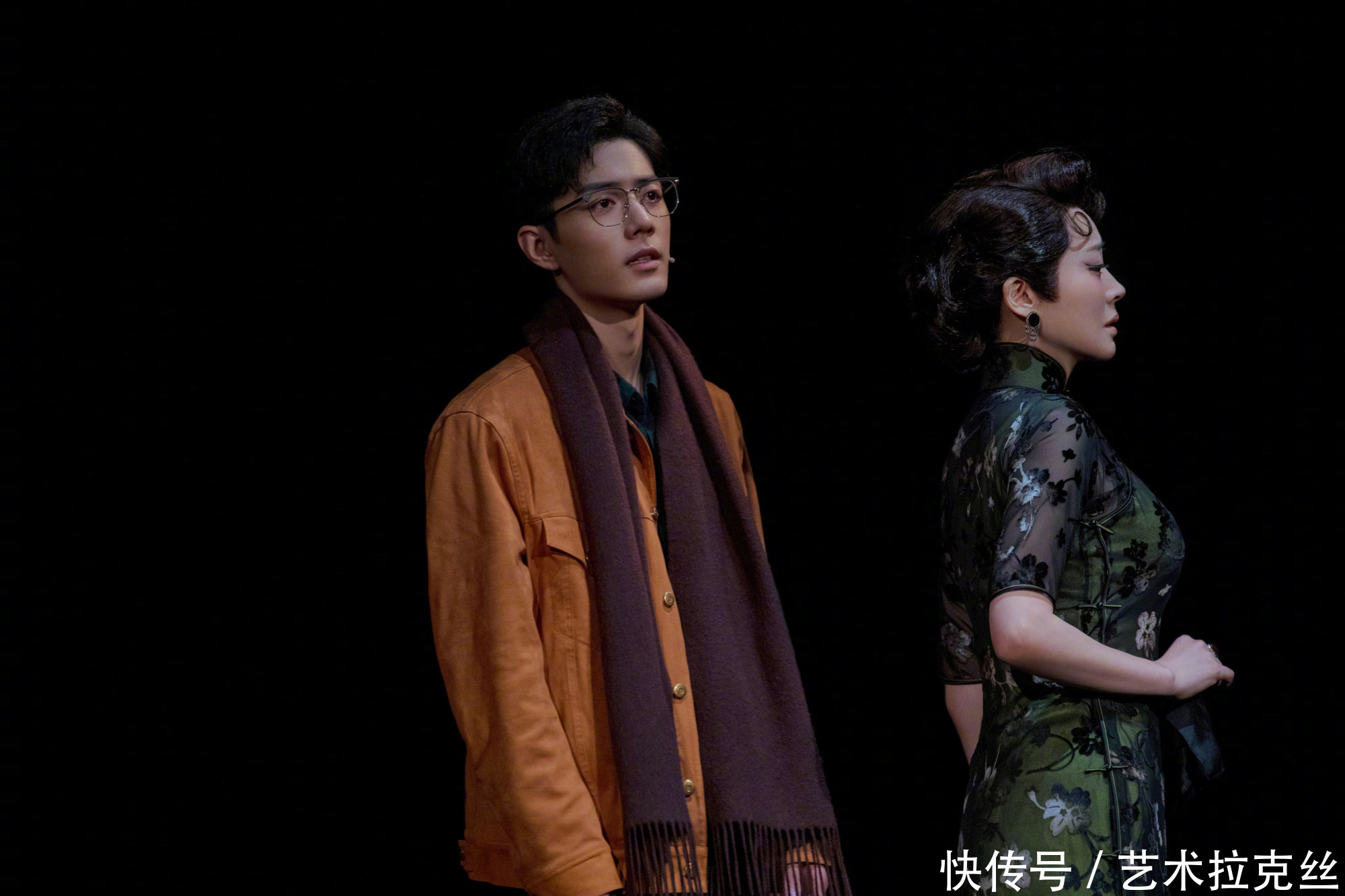 许晴 《如梦之梦》里面肖战的表现,专业