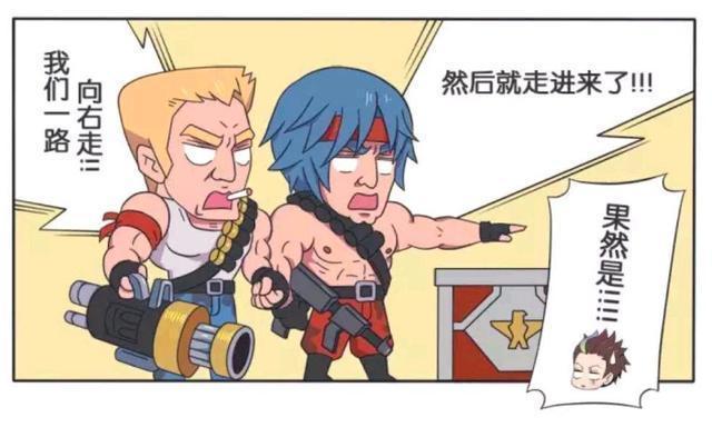 王者|王者荣耀漫画:魂斗罗乱入王者荣耀;他们是怎么进来的?