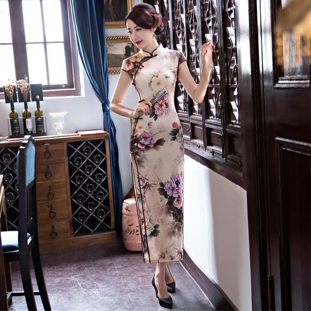 女人味|改良旗袍连衣裙,独具女人味