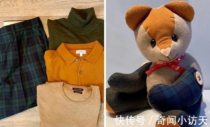 衣服|她可以将任何衣服，变成小熊公仔，可爱的外表下，蕴藏深意