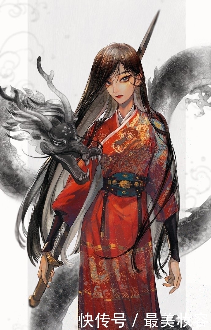 古风|古风迪士尼公主更新,爱洛和汉服绝配,茉莉反弹琵琶好美