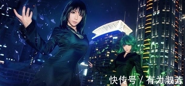 索尼克|一拳超人真人版cos:女coser的埼玉胸肌有点大,龙卷神似还原
