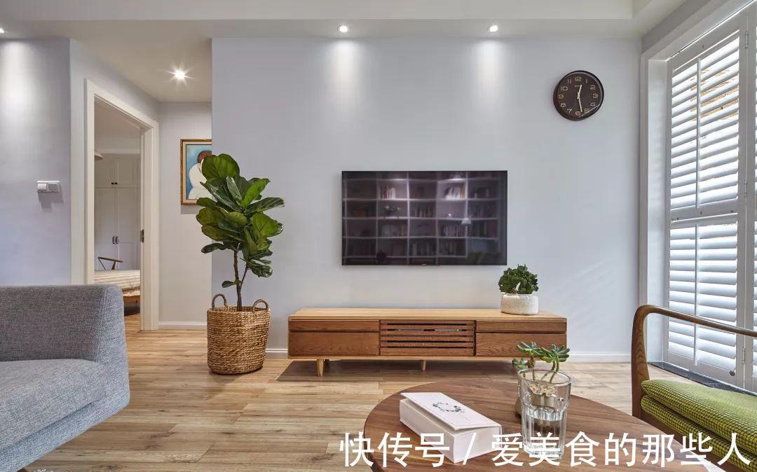 床头|91平的北欧家,客厅拥有家庭图书馆太赞了!