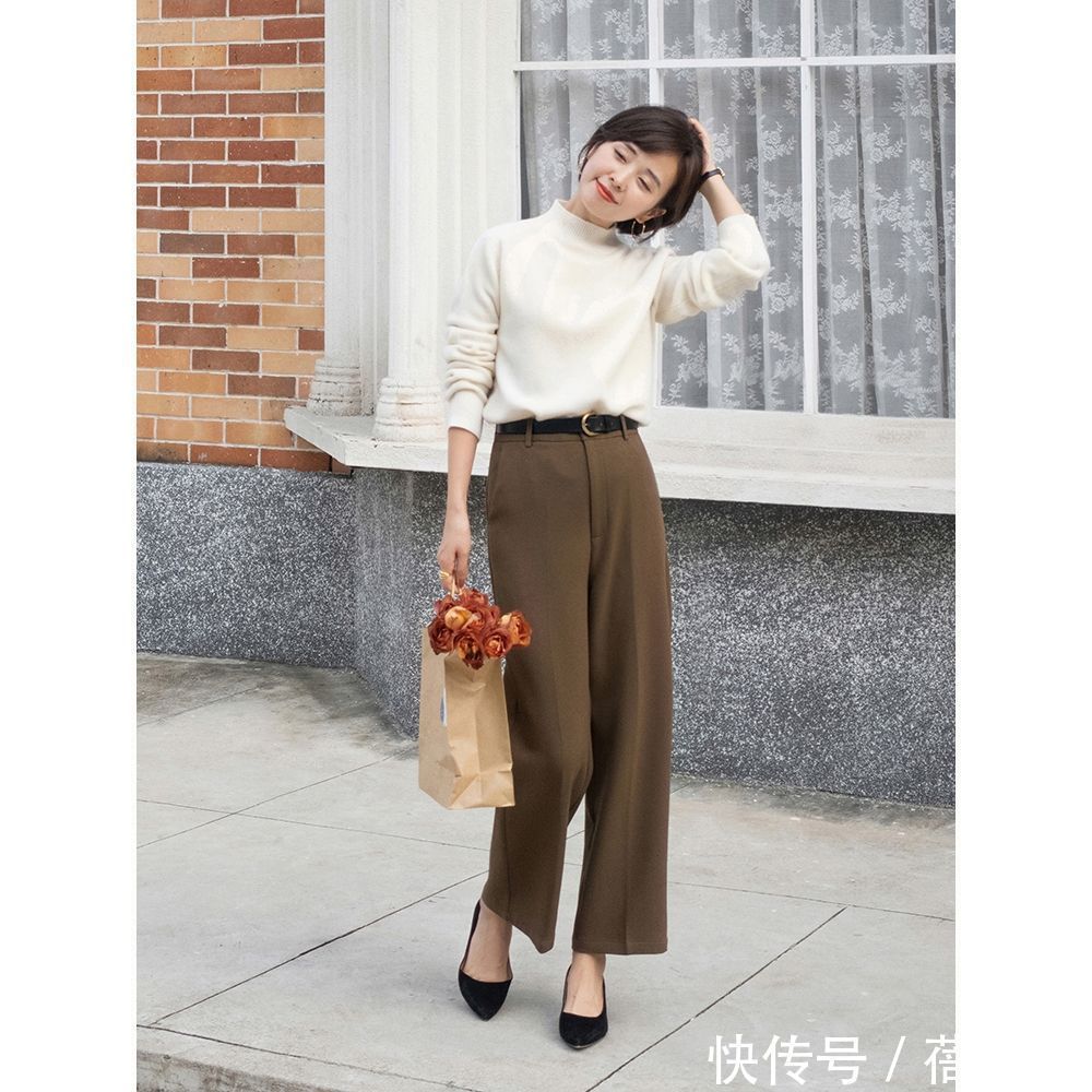 one 衣品比长相重要,把“西裤”穿到极致的女性,“高级感”扑面而来