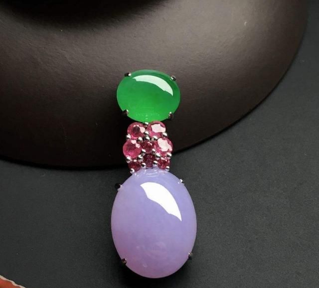 紫罗兰|红翡绿翠紫为贵教,你如何看懂紫罗兰翡翠,