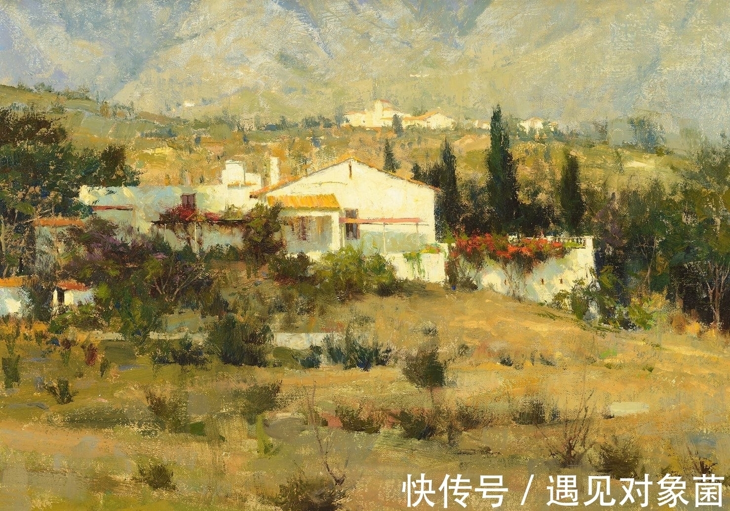 ·施密德@教科书式的经典画作,英国女王都赞赏不已的“大触之神”理查德