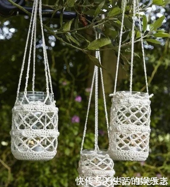 给普通的废旧玻璃瓶穿件衣服，颜值翻番！DIY变废为宝手工制作！