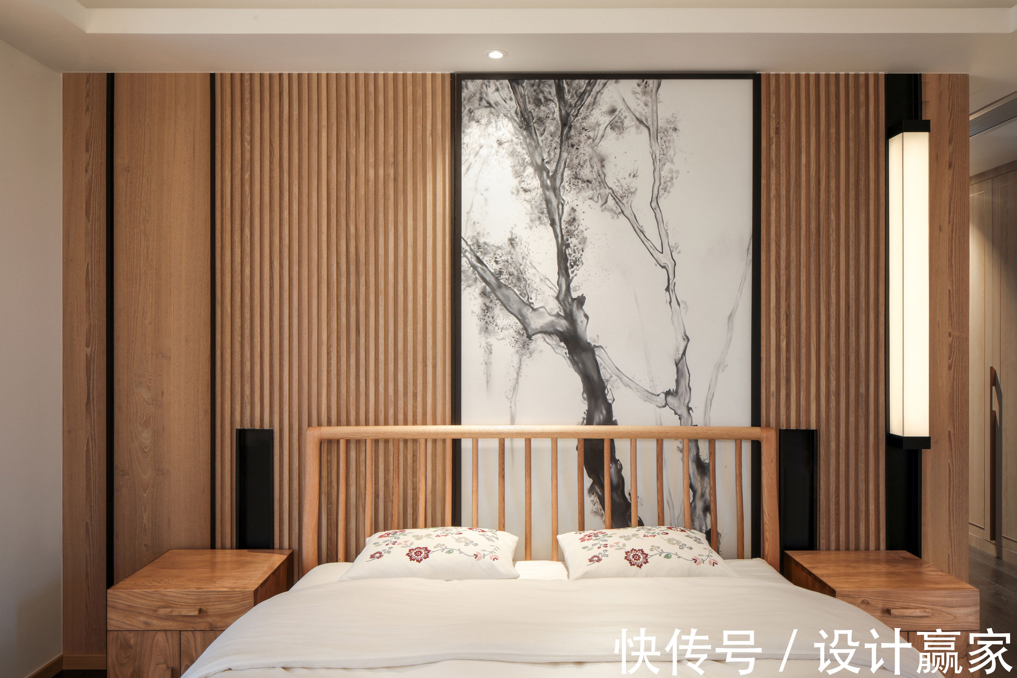 客厅|200㎡江景大宅，现代中式的古朴优雅之美，简约中透着高级