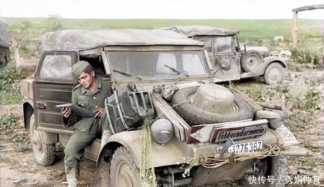 彩色|一组彩色处理后的二战照片,重现德军当时战况