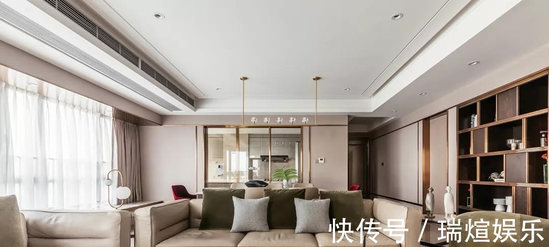 u形|206平轻奢大宅,一进屋就被吸引了每寸空间都散发着优雅气息