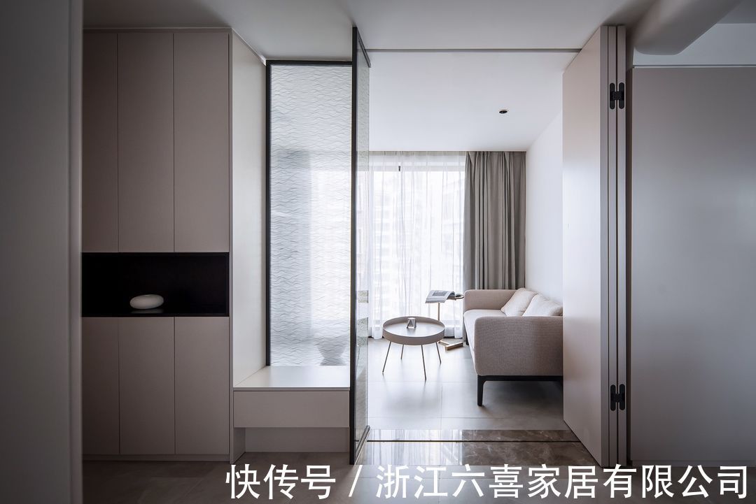 藕粉色|145m2三居变四居，看了你就知道什么是百搭色啦~营造现代简约素雅之美