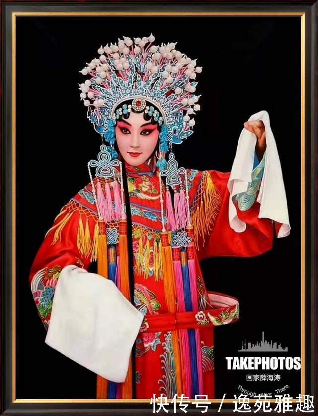 薛海涛先生|京剧油画,美到心底。国粹京剧超写实油画第一人薛海涛作品欣赏